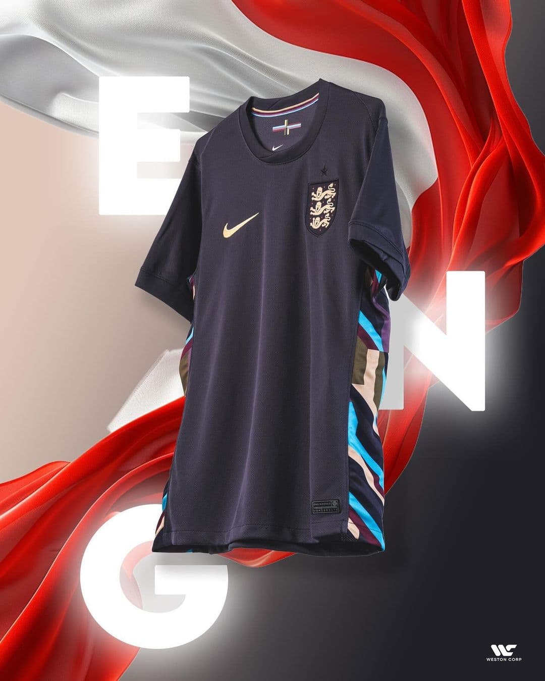 England 2024 Away Jersey