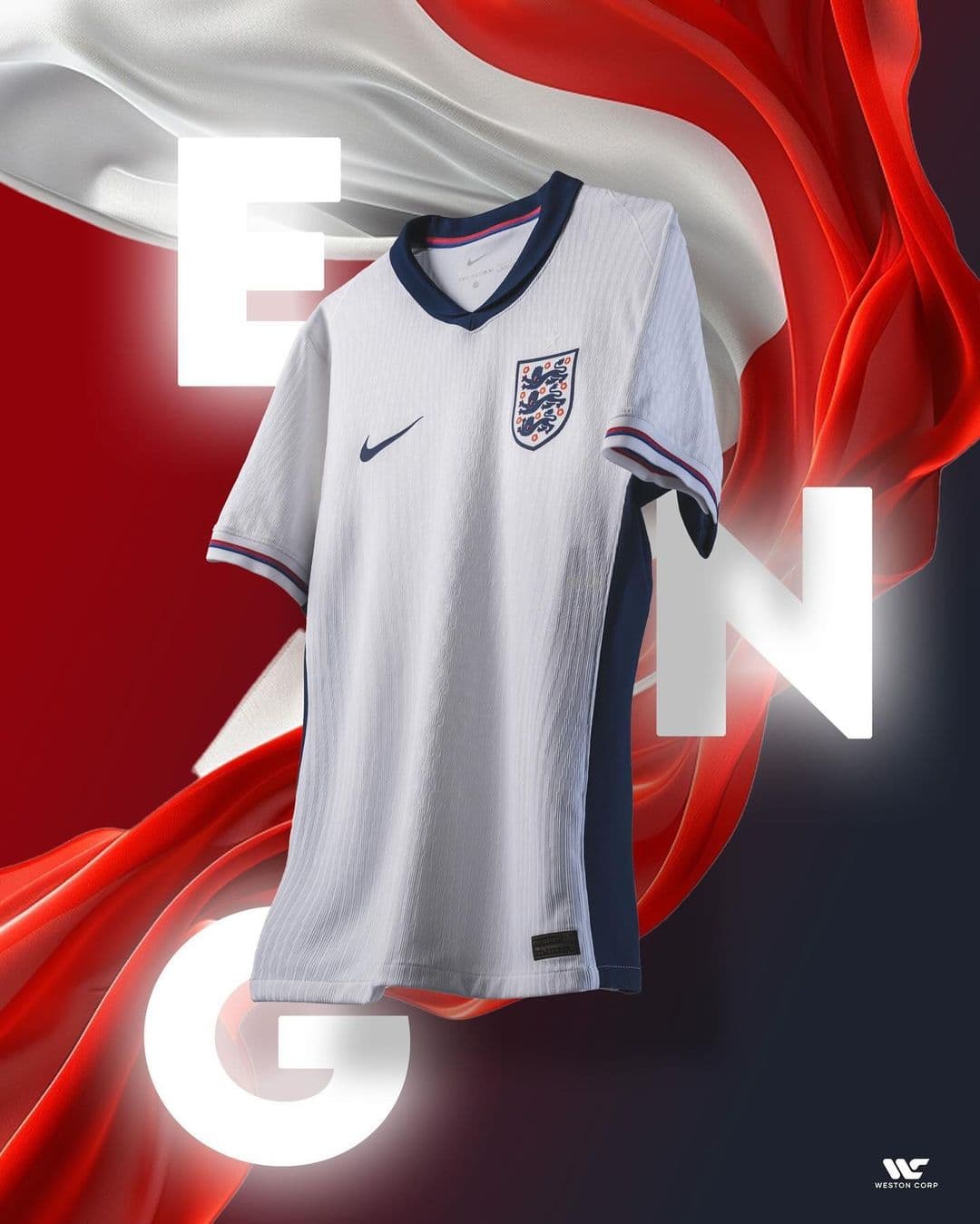 England 2024 Home Jersey
