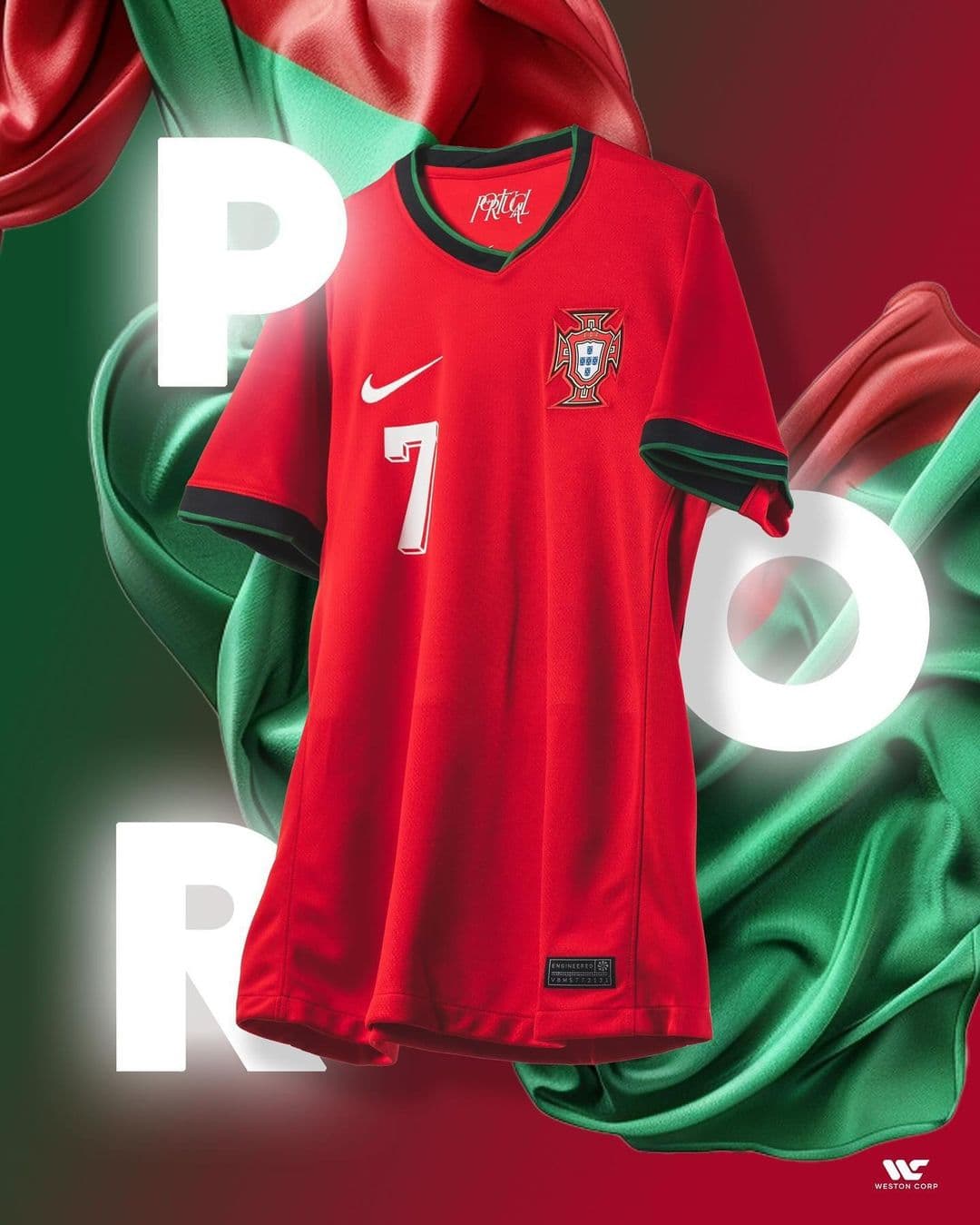 Portugal 2024 Home Jersey