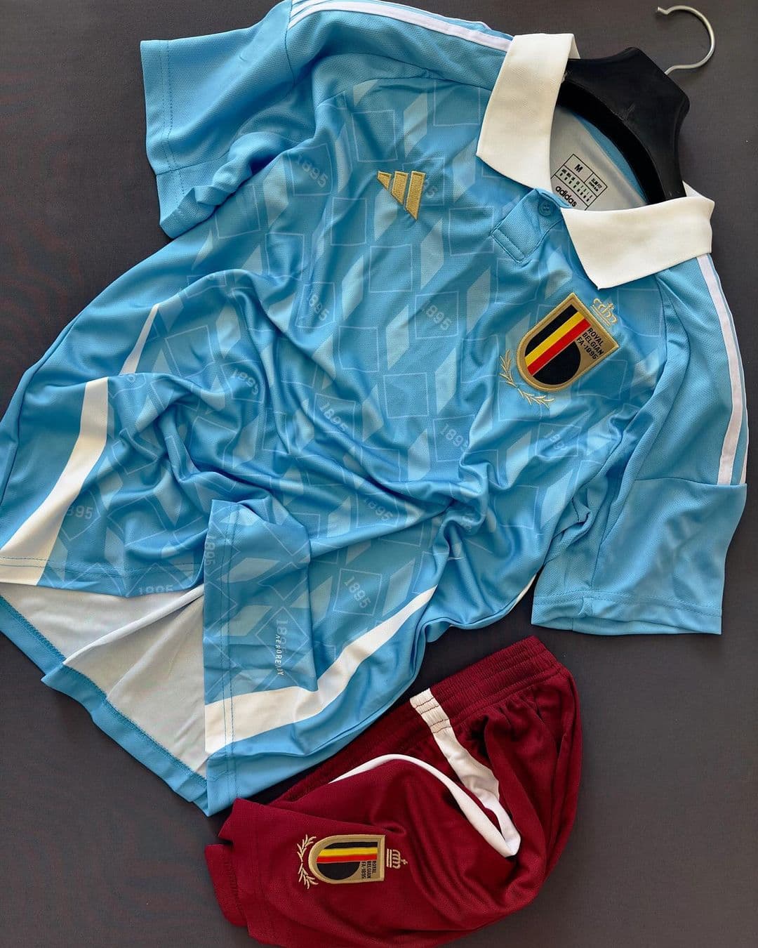 Belgium 2024 Away Set (With Blue Shorts)